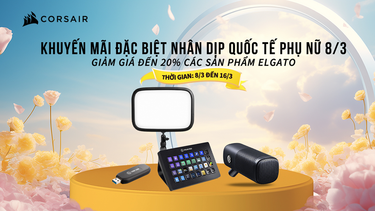 KM Thiết bị Livestream Corsair 8-3