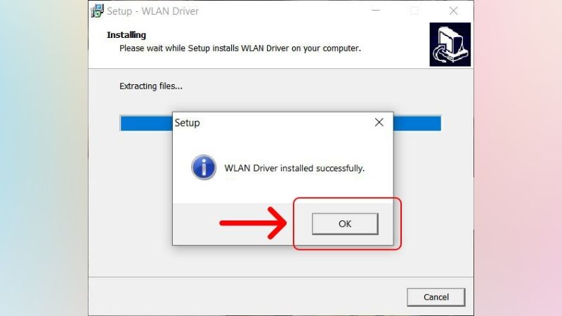 cài đặt driver wifi