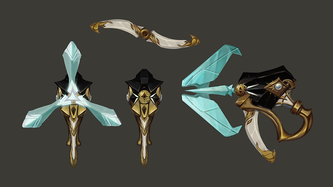 Vũ khí của Akshan