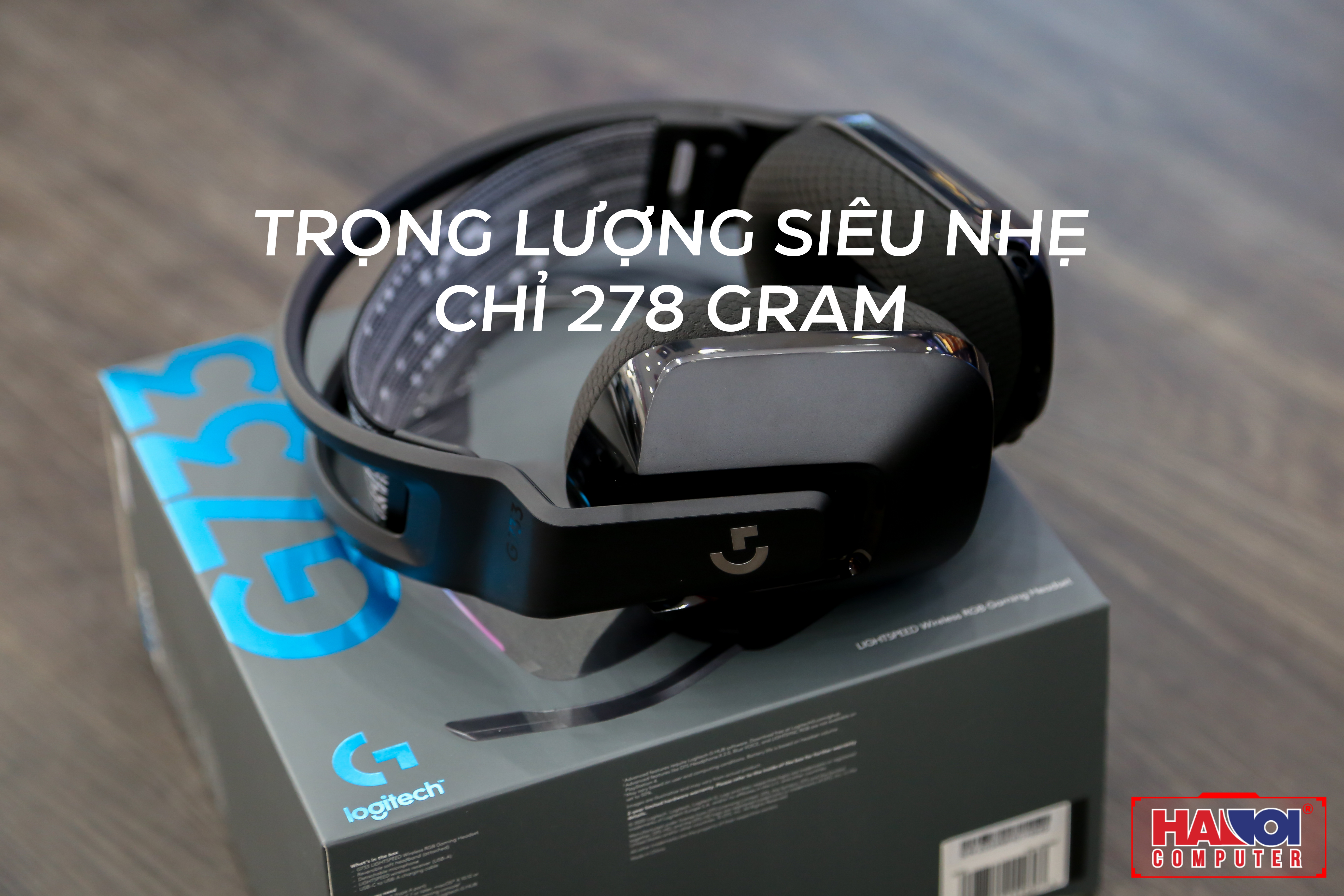 Tai nghe Gaming Logitech G733 LIGHTSPEED Wireless 7.1 RGB