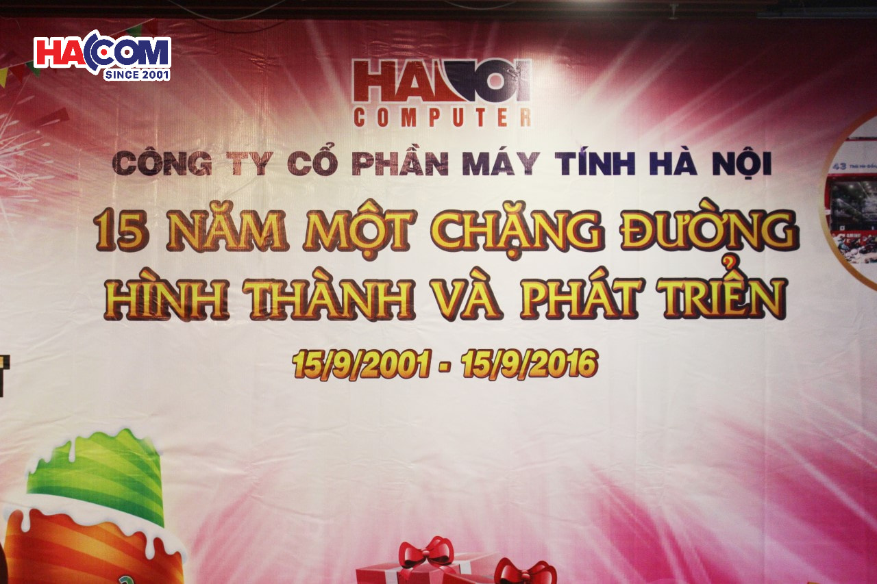 HACOM sinh nhật 15 tuổi - Ảnh 1