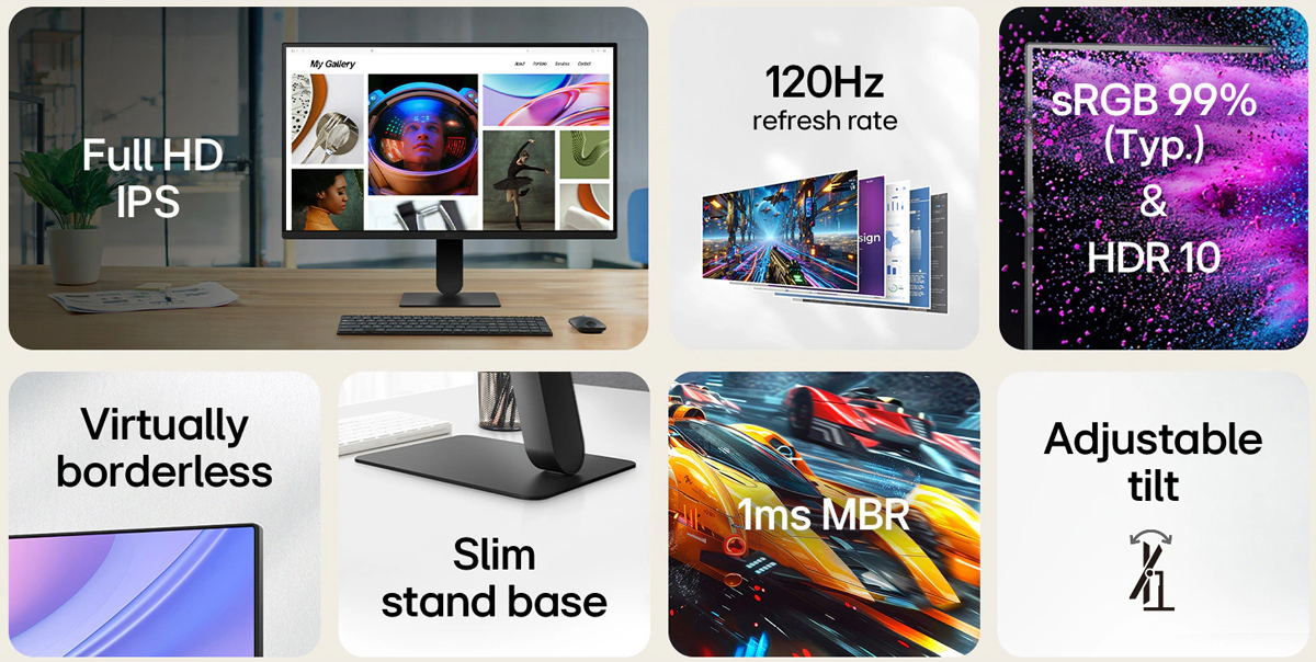 Màn hình văn phòng LG 24U411A-B - HACOM