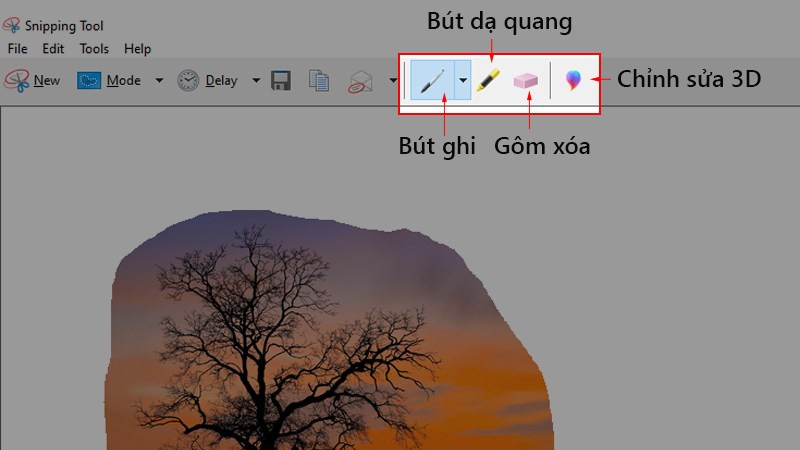 Cách chụp màn hình máy vi tính bằng Snipping Tool bước 3