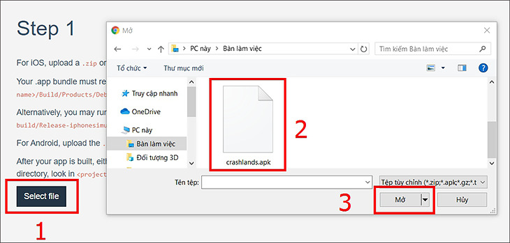 hướng dẫn chơi game trên máy vi tính bằng giả lập Android bước 1