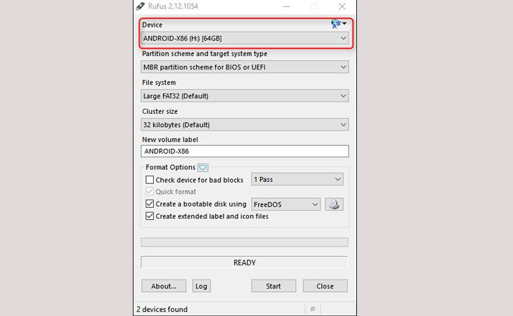 Hướng dẫn chơi game trên máy vi tính bằng giả lập Rufus