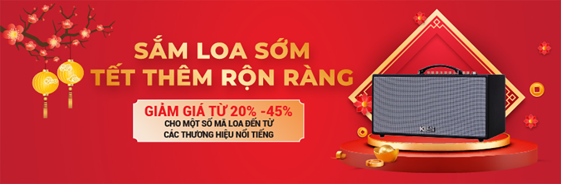 Tết rộn ràng với loa KARAOKE - Ưu đãi đến 45%