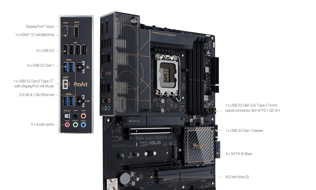 Mainboard Asus PROART B660-CREATOR