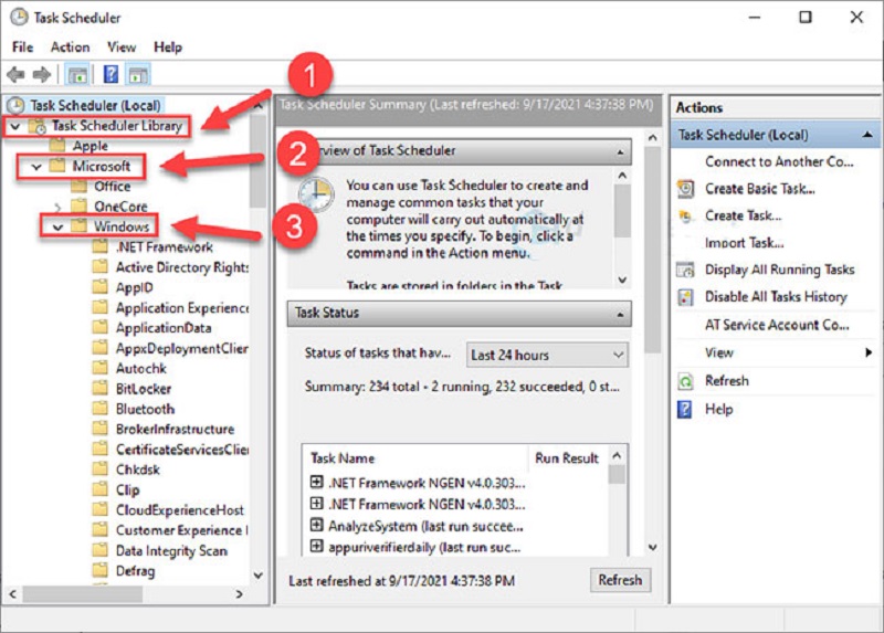 Antimalware Service Executable: Thay đổi lịch trình làm việc của Windows Defender 