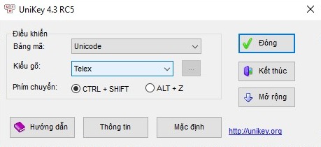bàn phím laptop bị loạn kiểm tra bộ gõ tiếng Việt