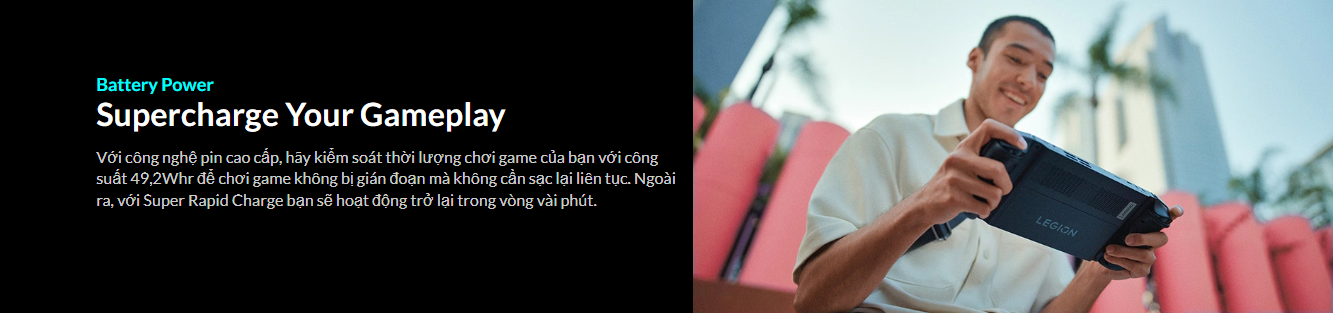 Máy chơi game cầm tay LENOVO LEGION GO 8APU1 (83E1004KVN) 20