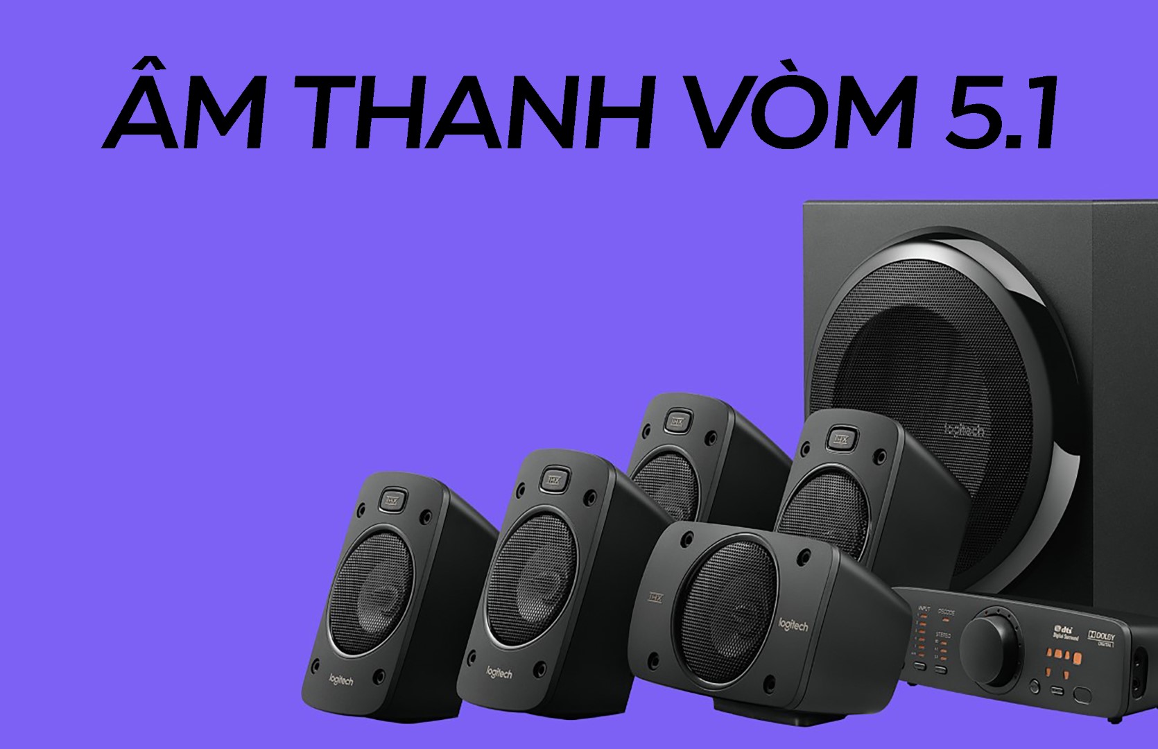 Loa Logitech Z906 - 5.1