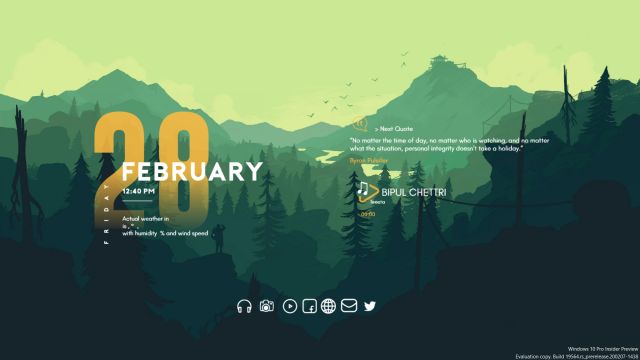 rainmeter thiet ke man hinh desktop theo phong cach rieng cua ban hacom 5