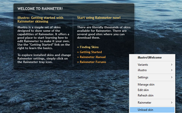 rainmeter thiet ke man hinh desktop theo phong cach rieng cua ban hacom 11