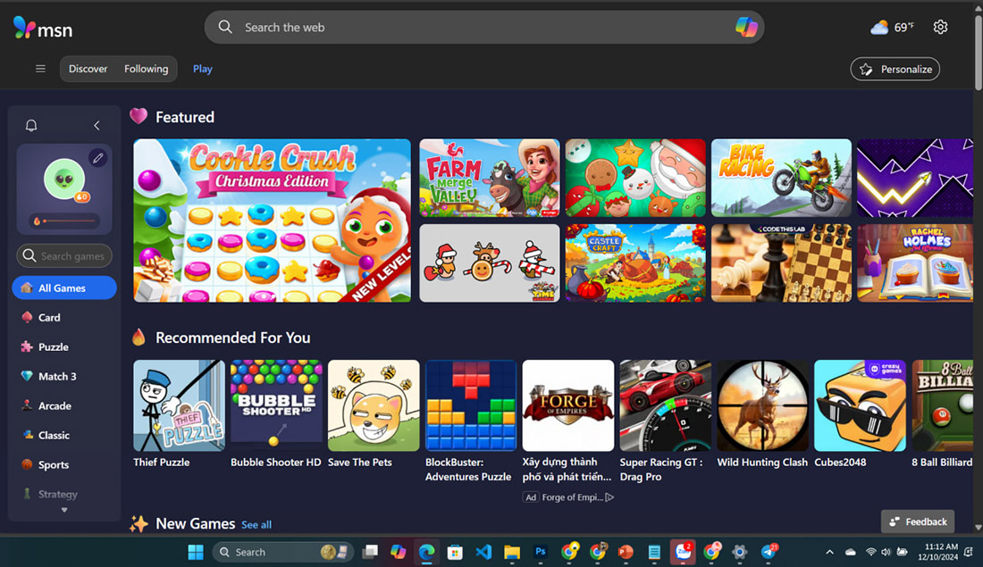 Tính năng trên giao diện Windows 11