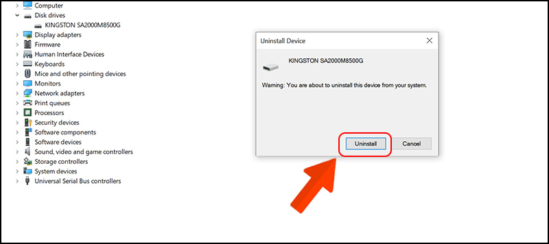 Kh&ocirc;ng nhận, nhận sai hoặc lỗi Driver