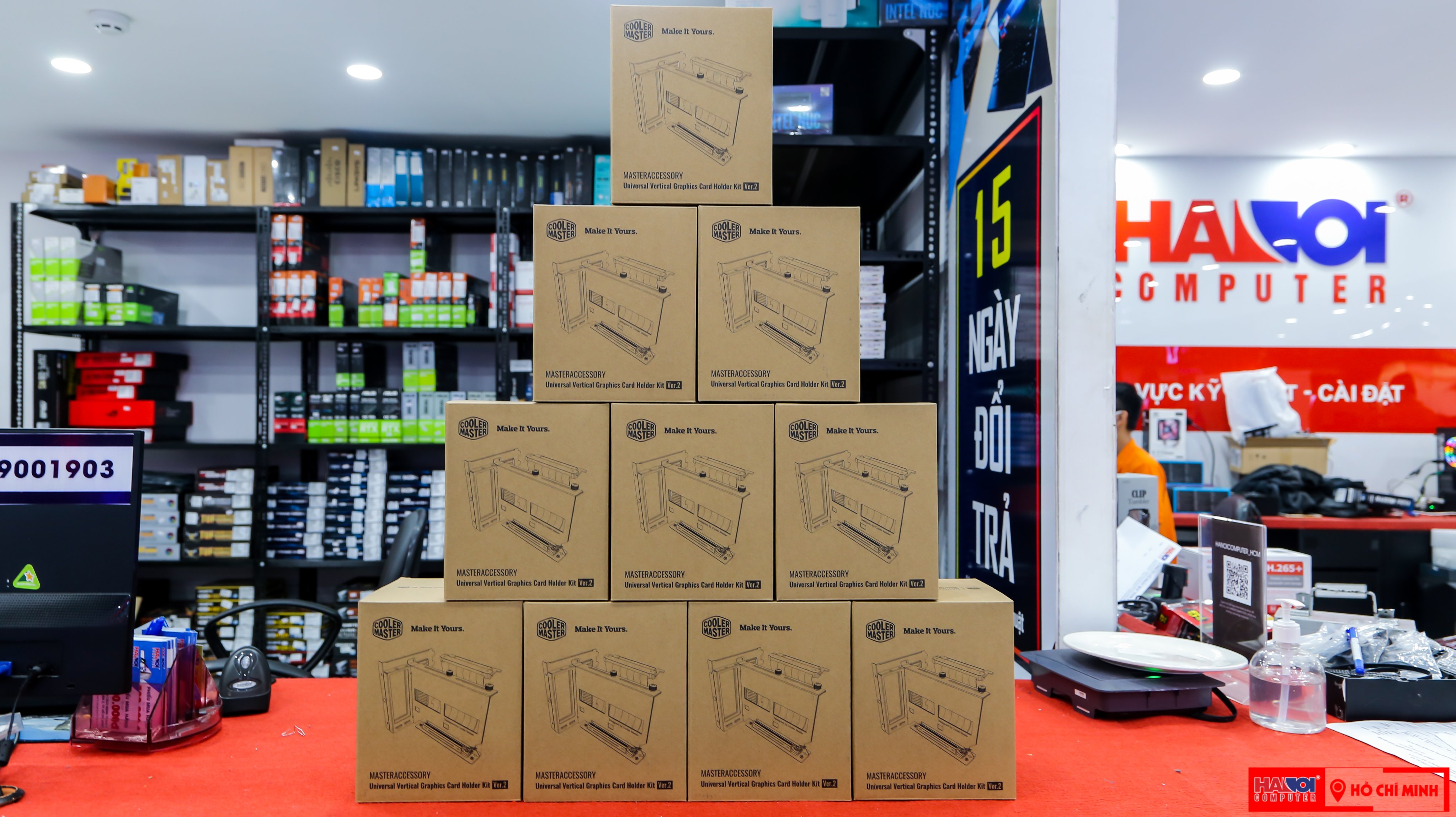 ooler Master VERTICAL GRAPHICS CARD HOLDER KIT V2 giới thiêu 3
