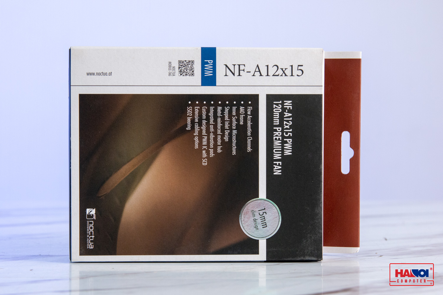 Fan Case NOCTUA NF-A12x15 PWM -Slim fan giới thiệu