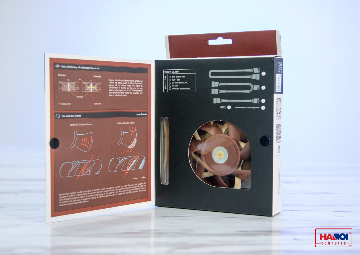 Fan Case NOCTUA NF-A12x15 PWM -Slim fan giới thiệu 9