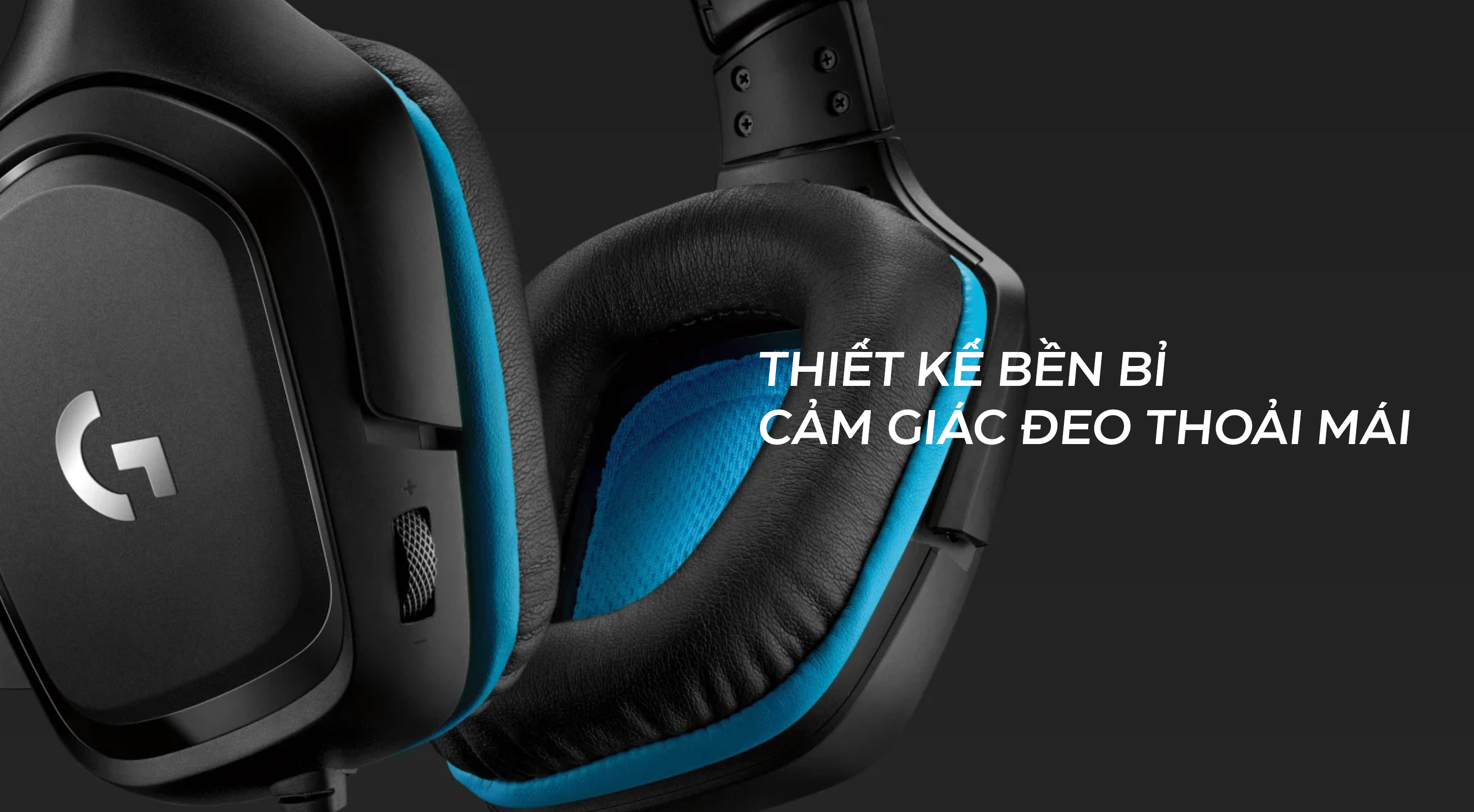 Tai nghe Logitech G431 7.1 Surround Sound Gaming Headset