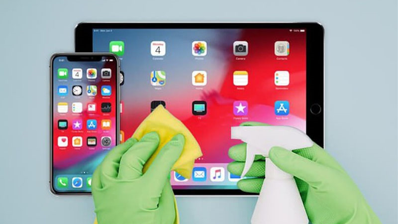 Vệ sinh sửa máy tính bảng không lên nguồn