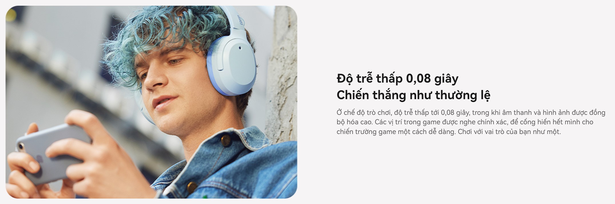 Tai nghe Bluetooth chụp tai Edifier W820NB Plus