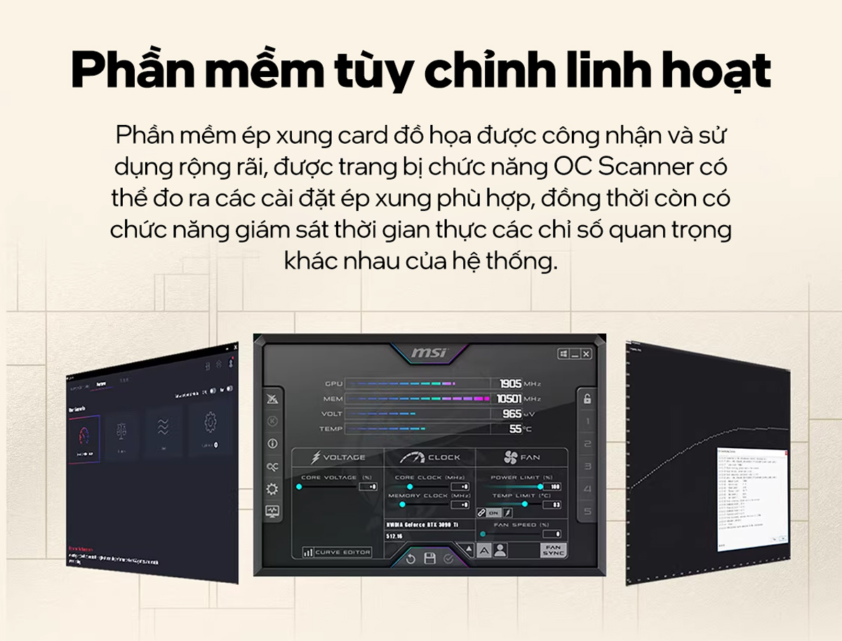 Phần Mềm MSI Center Và Afterburner