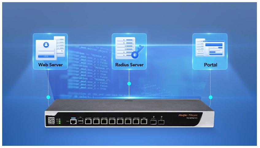 Router Cân bằng tải Ruijie RG-NBR6205-E  3