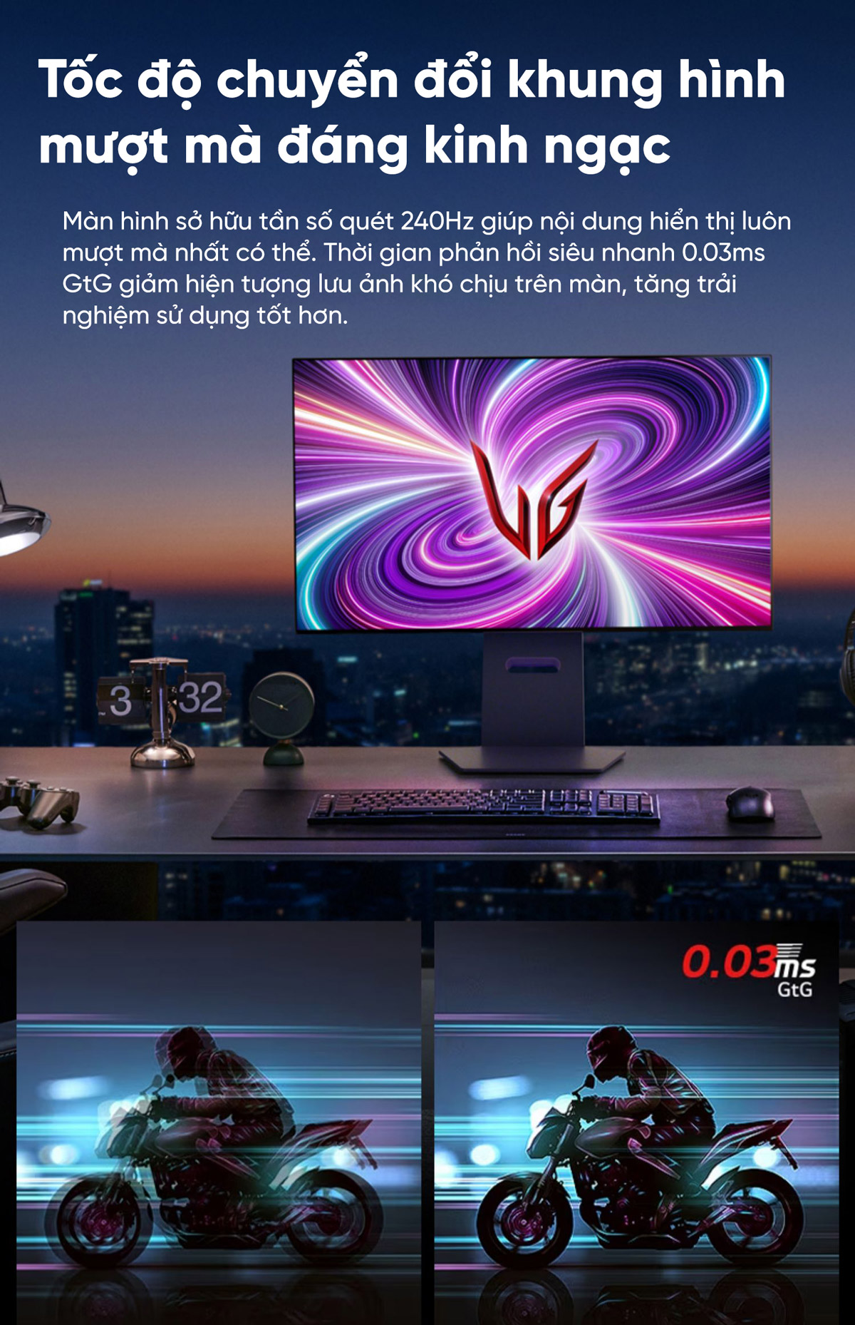 Màn hình LG UltraGear 32GS95UV-B HACOM 6
