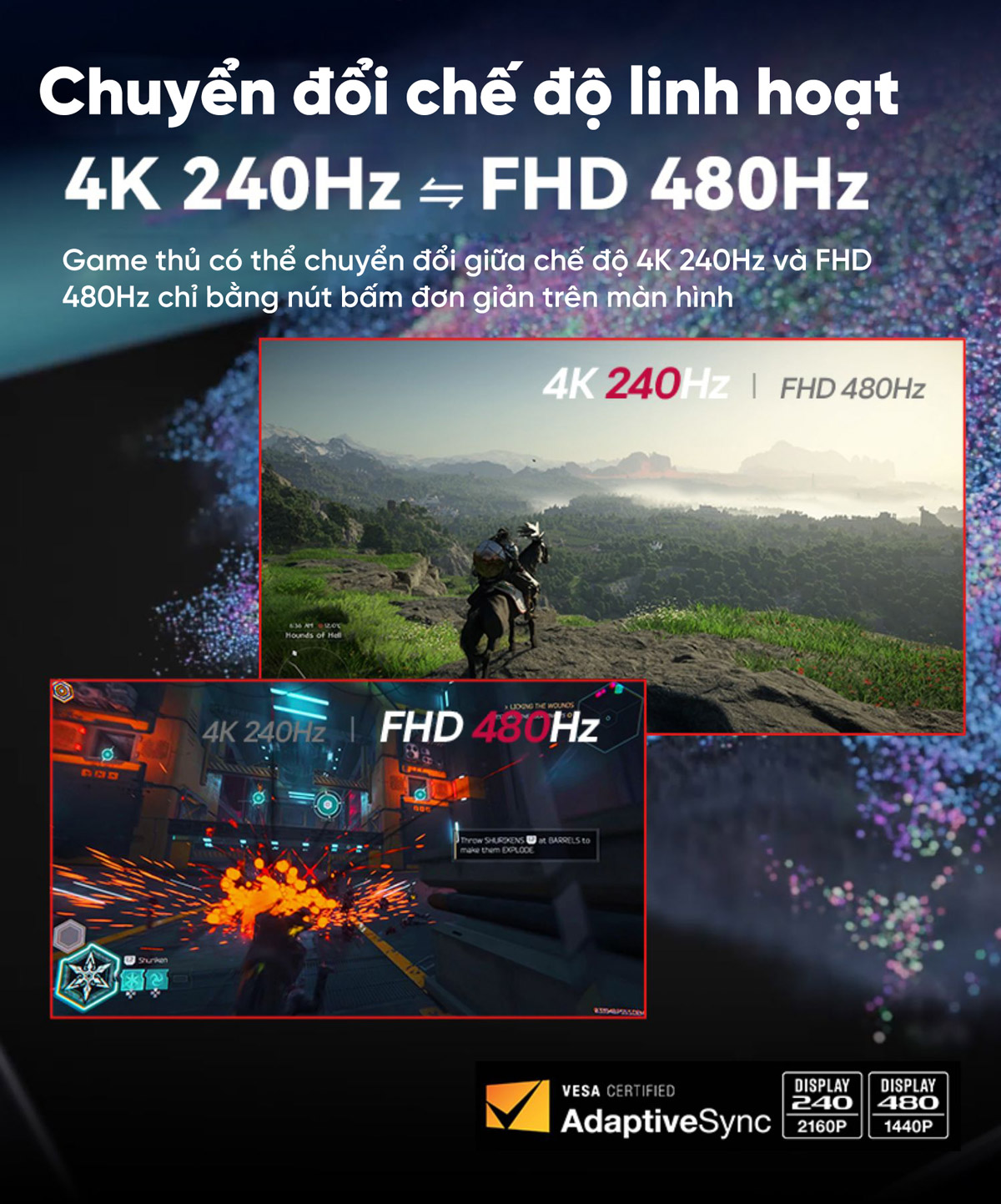 Màn hình LG UltraGear 32GS95UV-B HACOM 5