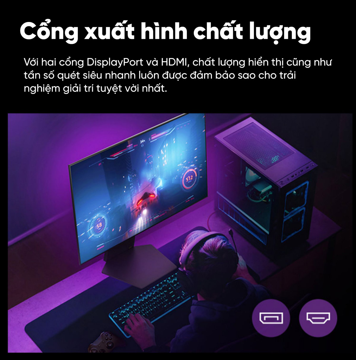 Màn hình LG UltraGear 32GS95UV-B HACOM 9