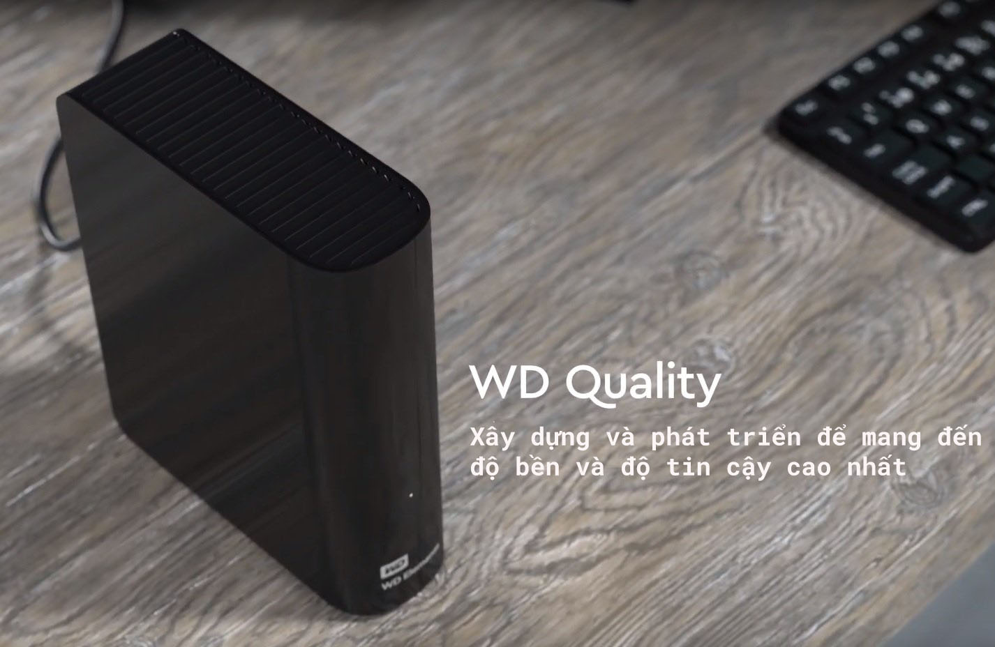 Thiết kế ổ cứng WD Elements 3.5 inch