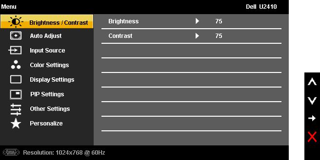 Chỉnh độ sáng màn hình Dell