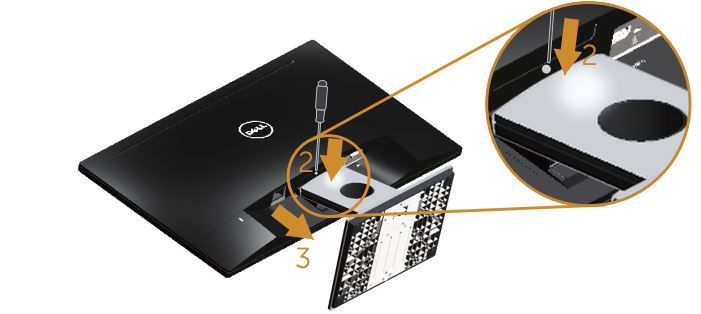 Th&aacute;o ch&acirc;n m&agrave;nh&igrave;nh Dell