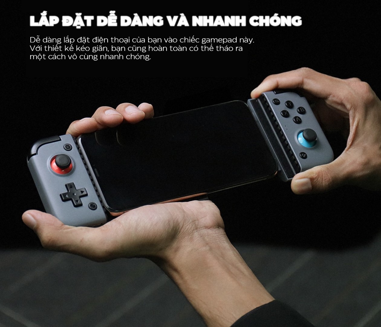 Tay cầm chơi game không dây Gamesir X2 Bluetooth Mobile Gaming Controller