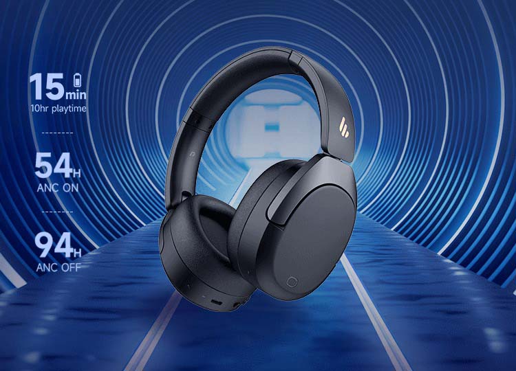 Tai nghe Bluetooth chụp tai Edifier W830NB - Màu Ghi xám 3