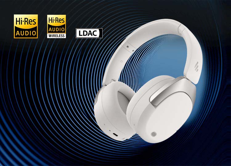 Tai nghe Bluetooth chụp tai Edifier W830NB - Màu Trắng 4