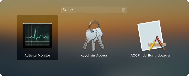 Mở Task Manager của macOS bằng biểu tượng Launchpad 1