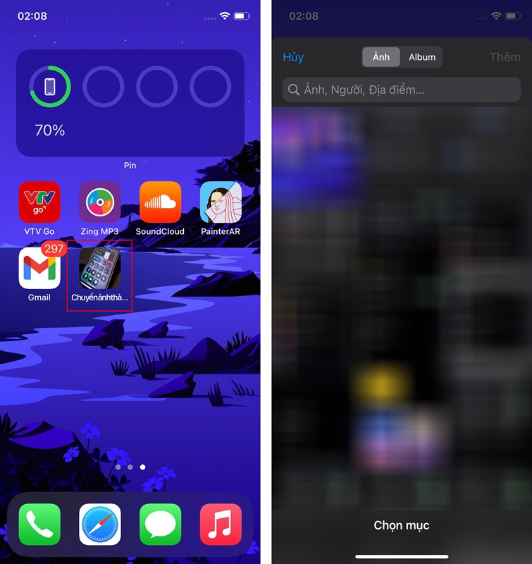 cách chuyển hình ảnh thành file pdf trên điện thoại