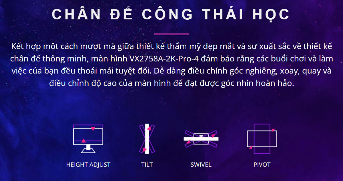 Màn hình Gaming VIEWSONIC VX2758A-2K-PRO-4
