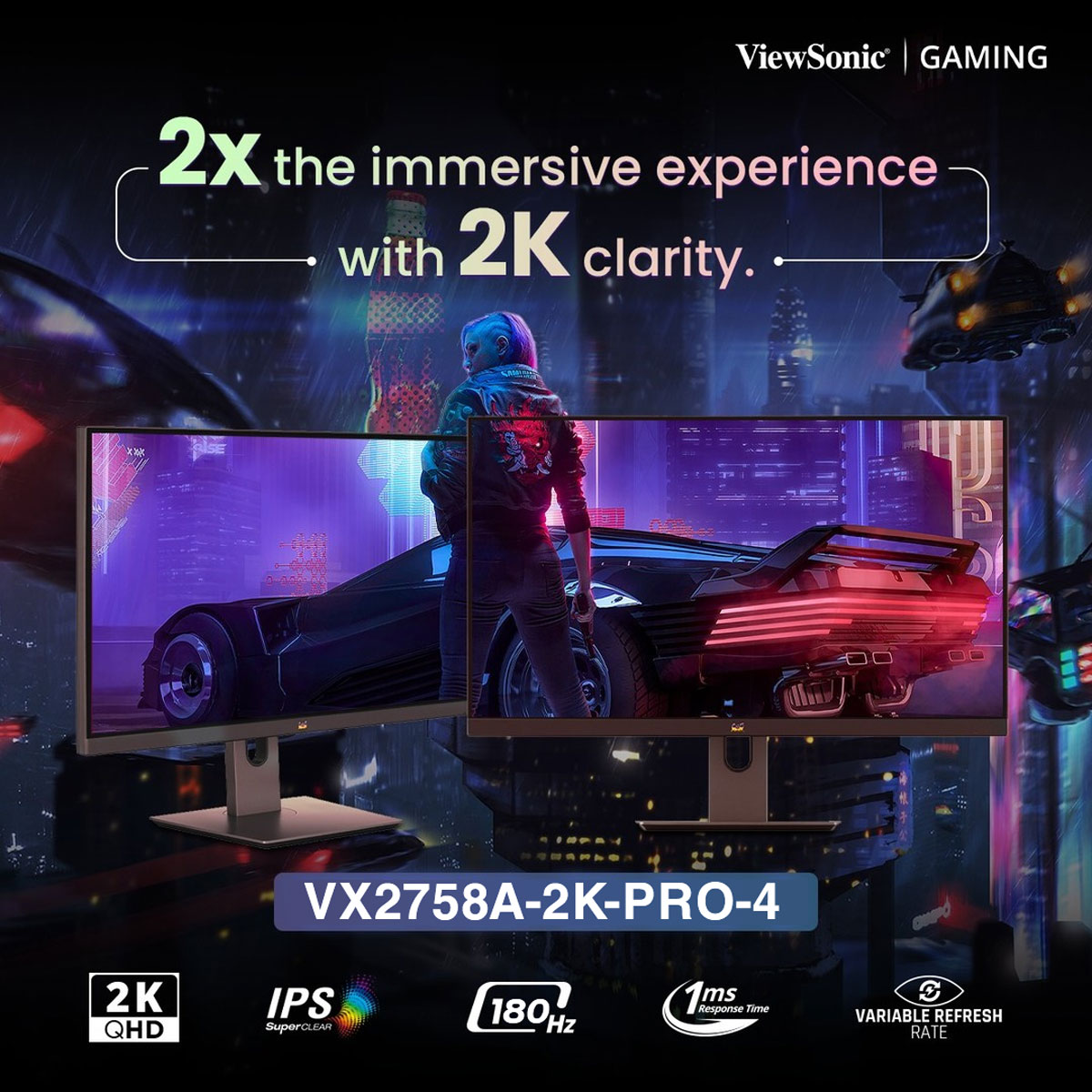 Màn hình Gaming VIEWSONIC VX2758A-2K-PRO-4