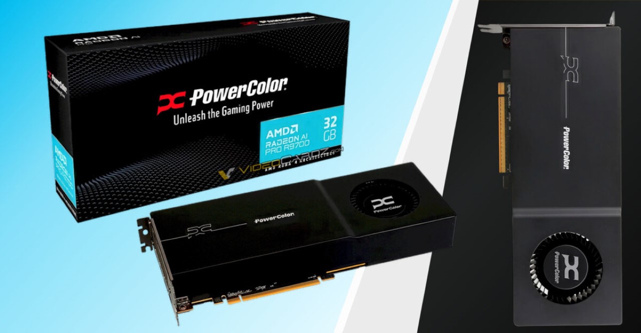 PowerColor nâng cấp thiết kế Radeon AI PRO R9700 32GB