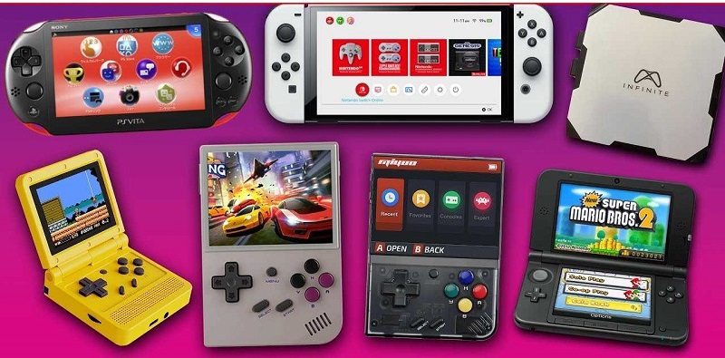 các máy chơi game cầm tay phổ biến hiện nay