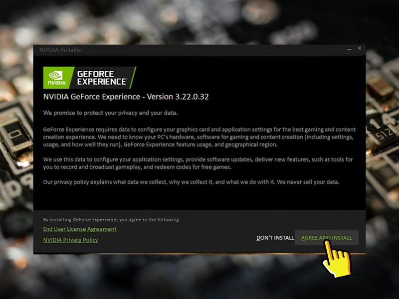 Hướng dẫn cài đặt Geforce Experience 4