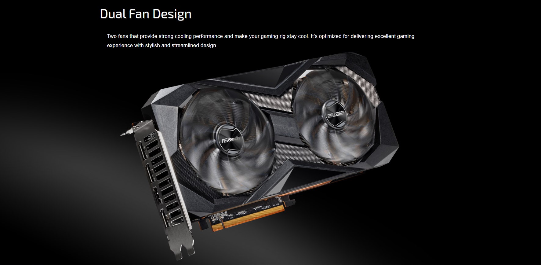 Card màn hình Asrock RX 6700 XT Challenger D-12GB