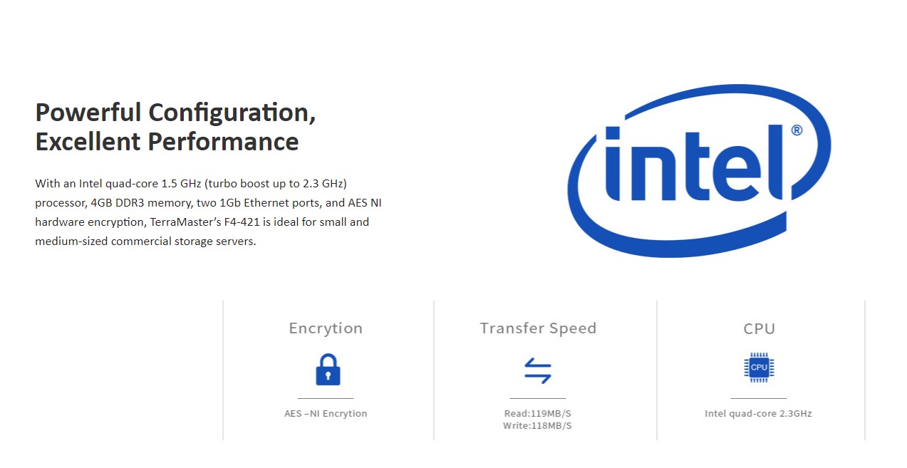 Thiết bị lưu trữ mạng TerraMaster F4-421