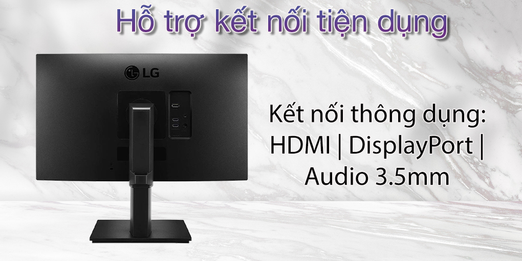 Cổng kết nối LG 24QP550-B