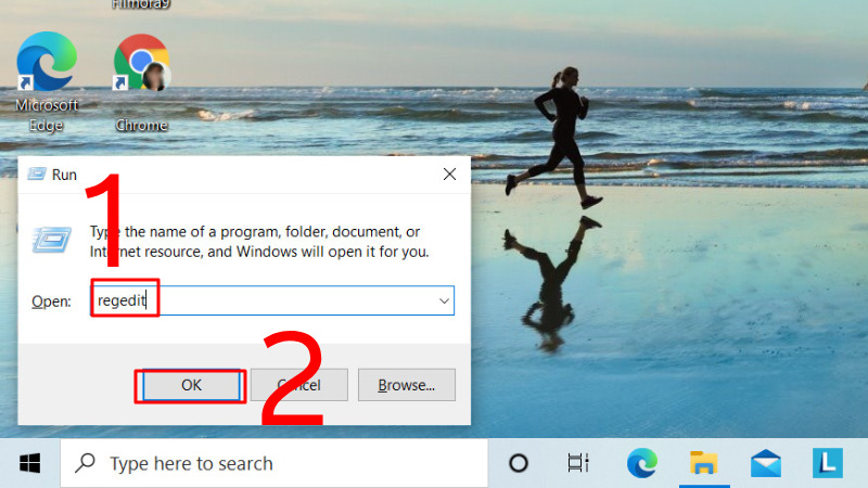 Sử dụng Registry Editor để fix lỗi your windows license will expire soon 1