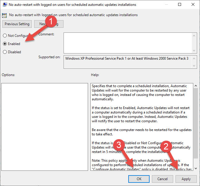 Thay đổi Group Policy sửa lỗi your windows license will expire soon 3