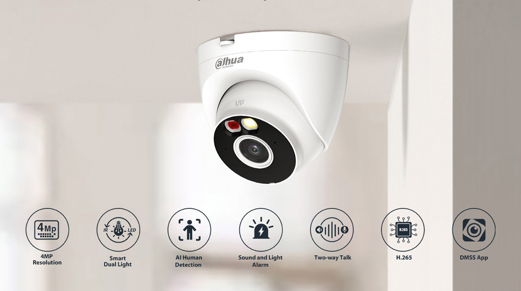 Camera Camera Dahua DH-T4A-PV WIFI Không Dây