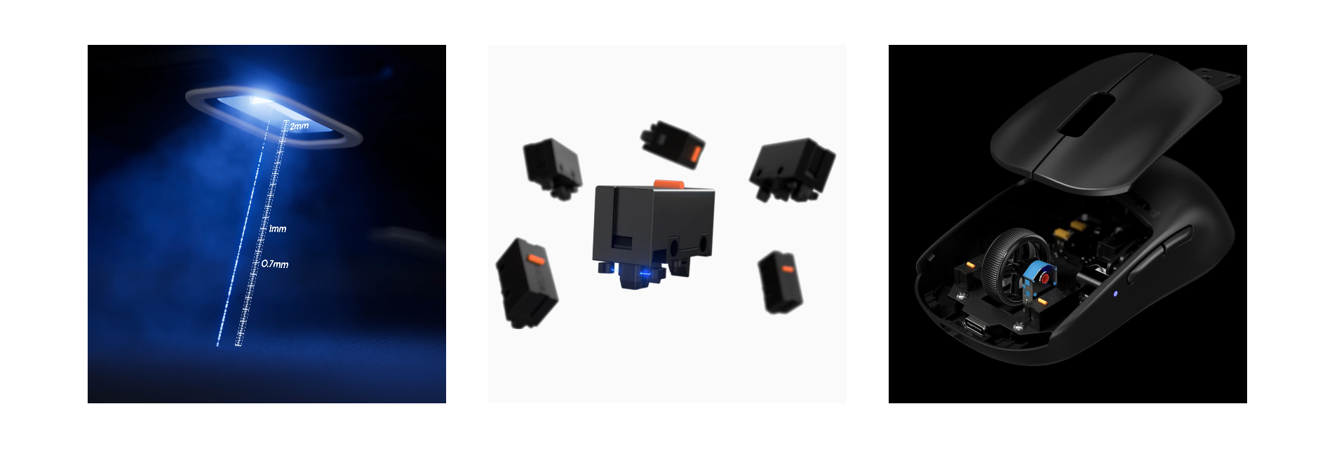 Chuột Pulsar không dây X2A V3 Size 2 White 8